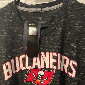 Tom Brady Buccaneers Grey Tshirt, Fanatics, Adult 2XL NWT